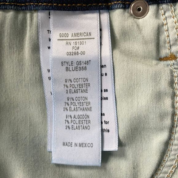 NWT Good American Size 10 Good Straight Jeans - Picture 9 of 12